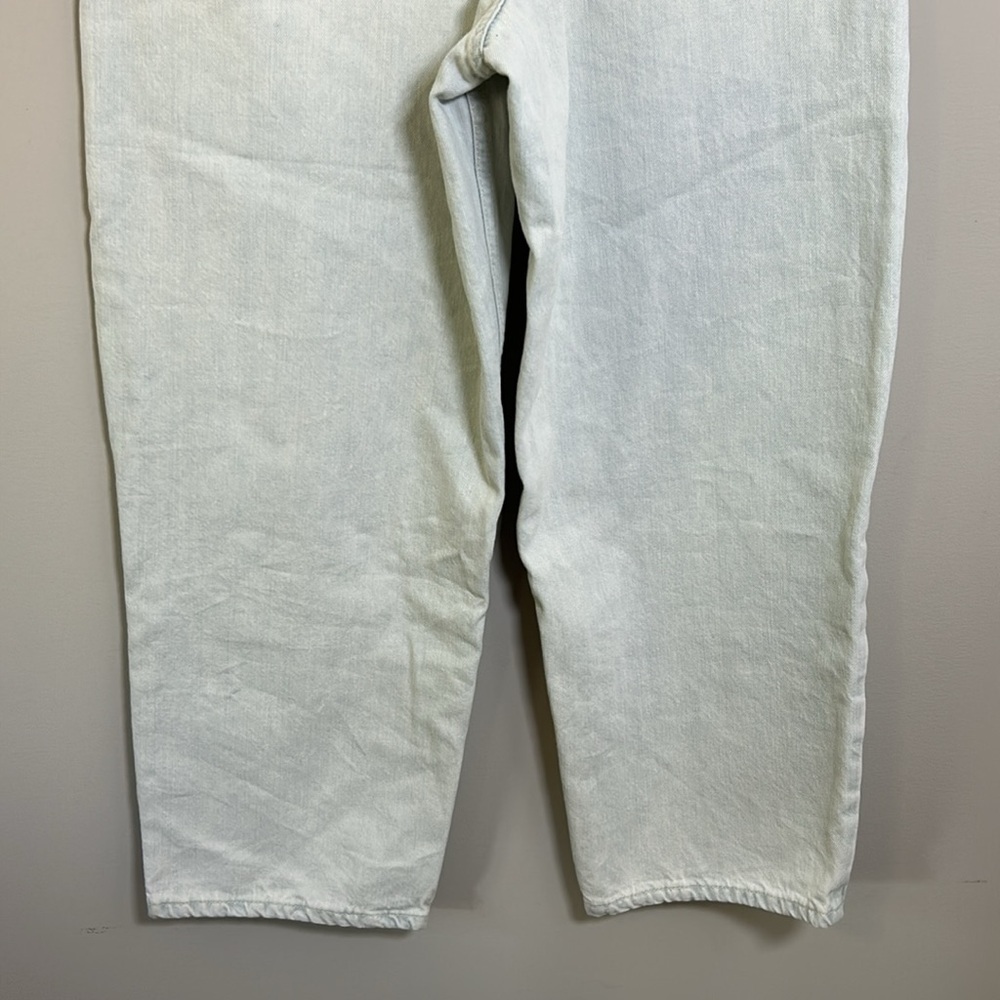 Free People Frank Dad Jean Sunday Blue Straight Leg Jeans Tapered Sz 29 NEW - Picture 8 of 10